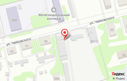 Компания Трио на улице Чайковского на карте