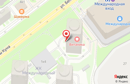 Банкомат ВТБ на улице Белы Куна на карте