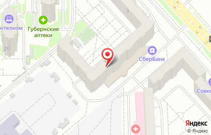 Выездная служба помощи на дорогах, ремонту автоэлектрики и шиномонтажу АвтоСпас в Советском районе на карте