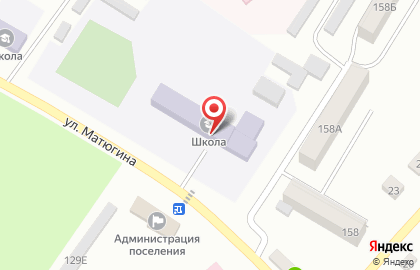 Средняя общеобразовательная школа пгт. Атамановка на карте
