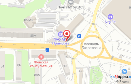 Киоск печатной продукции Владпресса в Советском районе на карте