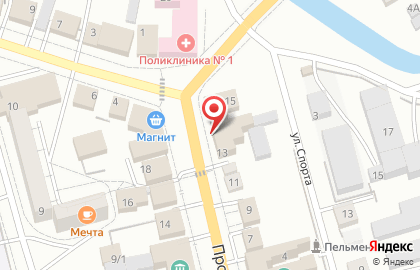 Магазин Левушка на Пролетарской улице на карте