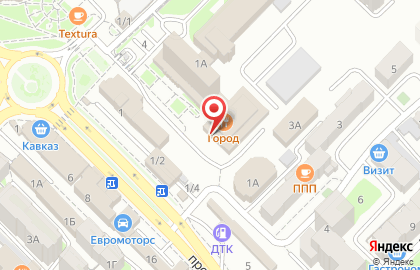 Ресторан Gorod на карте