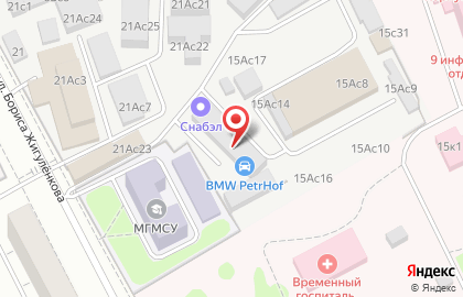 Автотехцентр Peterhof на карте