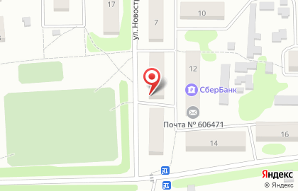 Продуктовый магазин Линда на улице Новостройка на карте