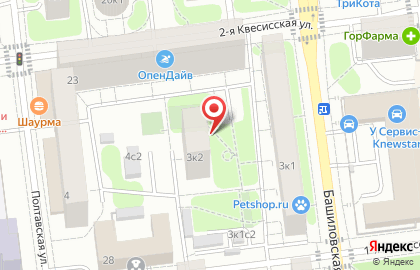 ОДС в Москве на карте
