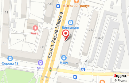 Салон Двери Гуд на проспекте Карла Маркса на карте