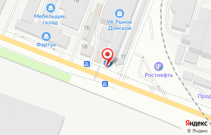 Донской на Орской улице на карте