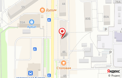 Магазин Продукты на улице Горького на карте