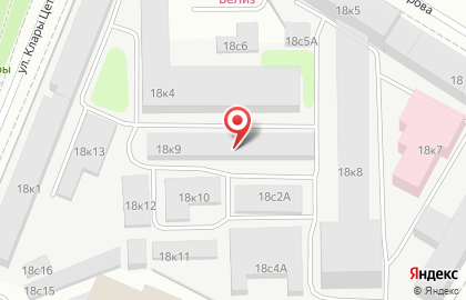 Производственное предприятие DОМ KORЛЕОН на улице Клары Цеткин на карте