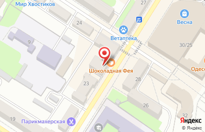 Автомойка в Пскове на карте