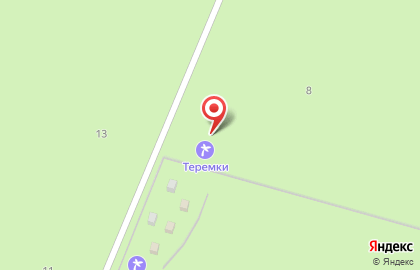 База отдыха Теремки в Екатеринбурге на карте