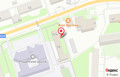 Рощинская автошкола на карте