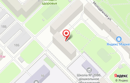 Парикмахерская-салон Стиль в Гагаринском районе на карте