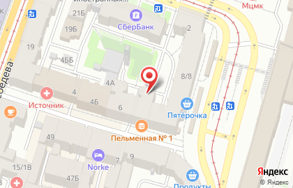 Салон красоты Смайл в Калининском районе на карте