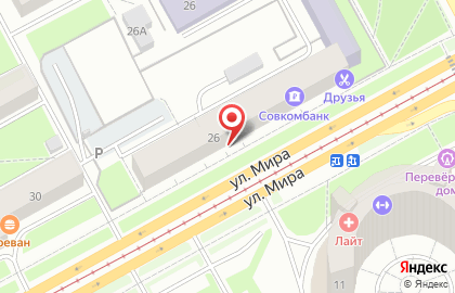 Нотариус Прондюк Е.М. на карте