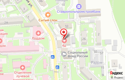 Общероссийская общественная организация Всероссийское общество глухих на Кузнечной улице на карте
