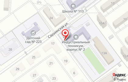 Волгоградский социально-экономический техникум на карте