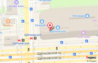 Фитнес-клуб World Class в Москве на карте