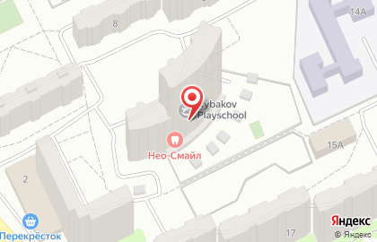 Детский сад и начальная школа Rybakov Playschool на Молодежной улице на карте