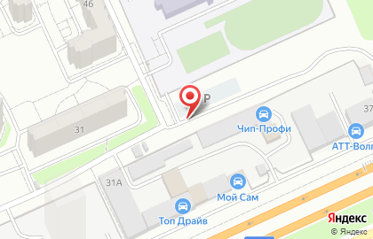 Автостоянка в Волгограде на карте