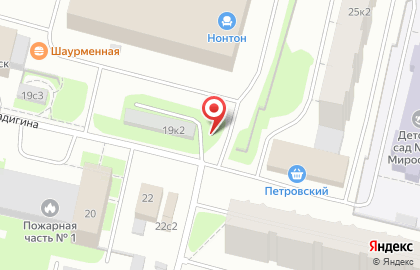 Продовольственный магазин, ИП Дряхлицына О.В. на карте