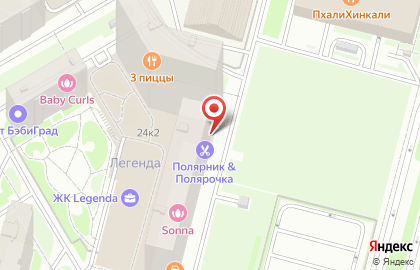 Служба экспресс-доставки Сдэк в Приморском районе на карте