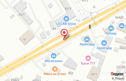 Шиномонтажная мастерская на Ястынской, 45/5 на карте