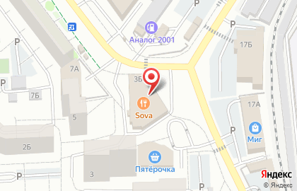 Ресторан-караоке Sova на карте