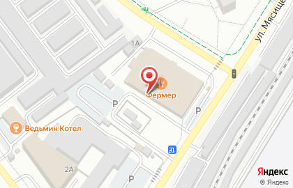 Магазин пиццы на карте