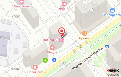 Мини-маркет Фасоль на Подмосковном бульваре на карте