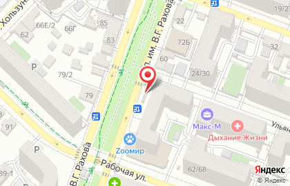 Компания Бриз в Октябрьском районе на карте