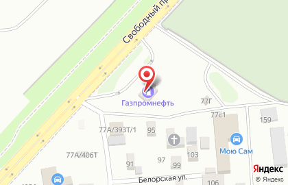 Магазин автомасел в Красноярске на карте