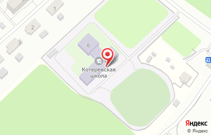 Котеревская средняя общеобразовательная школа на карте