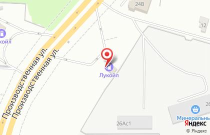 ЛУКОЙЛ-Уралнефтепродукт на Производственной улице на карте