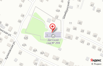 Детский сад №259 в Красноармейском районе на карте