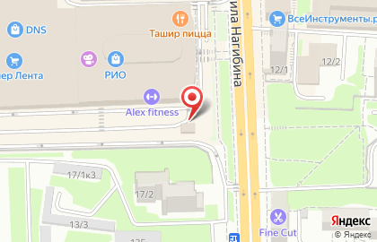Магазин для праздника Русский Фейерверк и Веселая Затея на проспекте Михаила Нагибина на карте