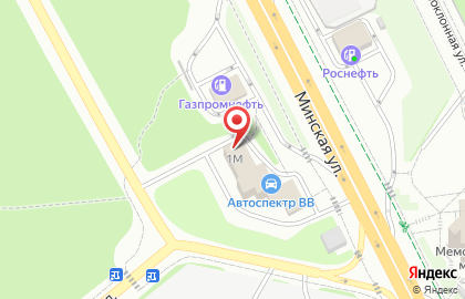 Автосервис Автоспектр ВВ на метро Минская на карте
