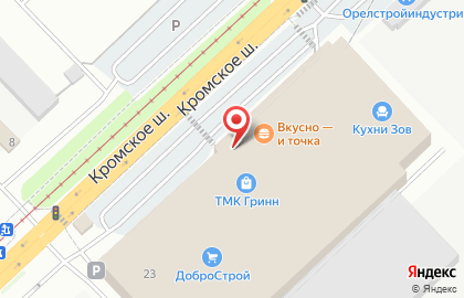 Кафетерий Линия на карте