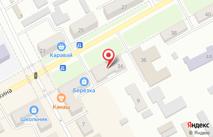 Магазин товаров для дома на улице Пушкина на карте