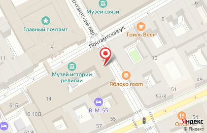 Магазин Книжная капелла на карте