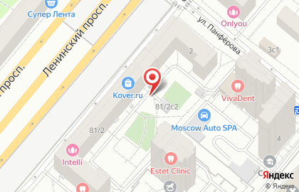 Моссберфонд в Ломоносовском районе на карте