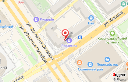 Ортопедический салон Кладовая здоровья в Ленинском районе на карте