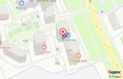 Натяжные потолки на Университетской улице на карте