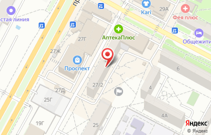 ООО Бытсервис на проспекте Кулакова на карте