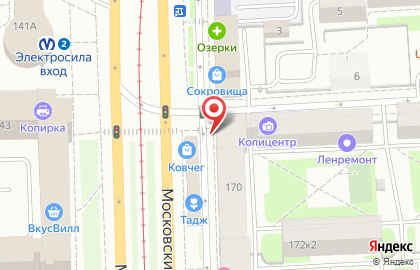Кафе-кондитерская в Санкт-Петербурге на карте