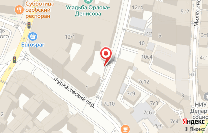 Лубянский на Лубянке на карте