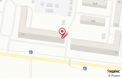 Магазин Яблочко в Октябрьском на карте