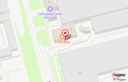 Столовая Бриз, на карте