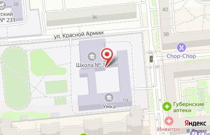 Клуб боевых искусств Каскад в Железнодорожном районе на карте